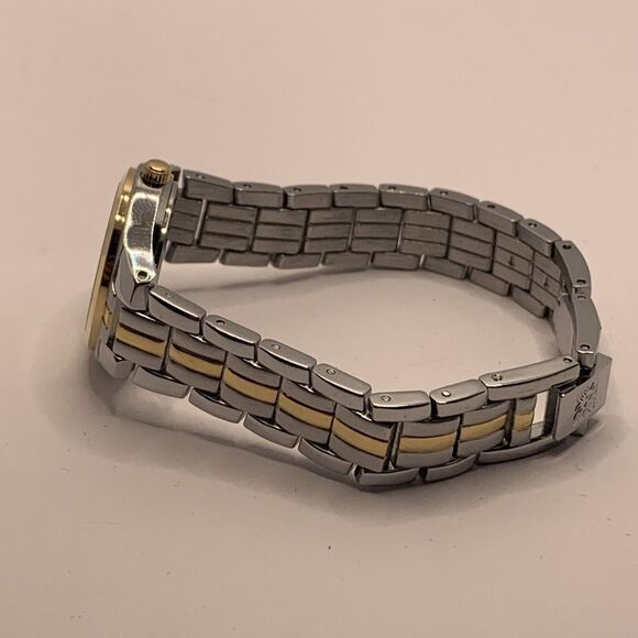 Anne Klein 10-5491SVTT Women's Stainless Steel Analog Silver Dial Watch MGK19 - Picture 7 of 9